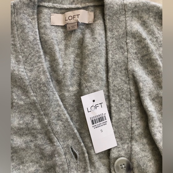 NWT Midi Soft Knit Gray Cardigan Dress - Picture 11 of 16